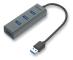 USB 3.0 Metal Passive HUB USB Hub - 4 porte - Grey