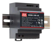 Strømforsyning, 1 faset, ind: 85-264V AC, ud: 24V DC, 3,83 A, 100 W