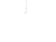 Exel E-Lite White 3.2. Thin Oval Mb floorball bat, 87 cm, right