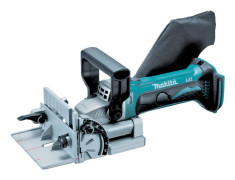 Makita DPJ180 - Biscuit joiner - sladdlös - 100 mm - inget batteri - 18 V - Utan batteri och laddare