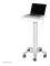 NewStar Mobile Laptop Cart Height 80-105cm (manual) - White - cart