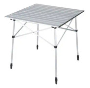 High Peak Sevilla - Campingbord - Fällbart och justerbart - Aluminium