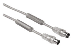ANTENNA CABLE 90DB 5M TRANSPARENT/SILVER