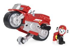 PAT PATROL - FORDON + AVLÖSBAR FIGURIN MARCUS MOTO PUPS Paw Patrol - Eftermonteringsmotorcykel - 6061224 - Barnleksak 3 år och +
