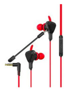 Celly CyberWired, Headset, I öra, Spela, Svart, Röd, Binaural, Knapp
