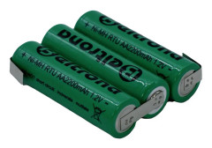 Beltrona RTU3AAZ Batteripaket Cellantal: 3 Batteristorlek: R6 (AA) Z-plumb NiMH 3,6 V 2200 mAh