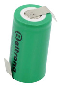 Beltrona SC2400 Specialbatteri Sub-C Z lödflik NiMH 1,2 V 2400 mAh