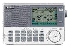 Världsmottagare Sangean ATS-909X2 FM, LF, AM Väckningsfunktion Vit