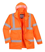 Portwest Mens Hi-Vis 4 i 1 Safety Traffic Jacket