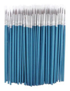 Måla Pensel Set 100 st Nylon Hår Borstar för Akryl Olja Akvarell Målning Konstnär Professionell Målning kit