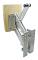 Motorfäste max 45 kg aluminium med träplatta