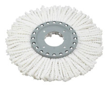 Leifheit 52067, Mopphuvud, Vit, Fiber, 1 styck