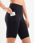 2XU Form Stash Hi-Rise Bike Short (Dam) - Black/Black