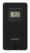 Orno ORNO TEMPERATURE SENSOR OUTDOOR FOR WEATHER STATION OR-SP-3100, BLACK OR-SP-3100CZ/B