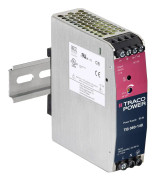 TRACOPOWER TIB 080 DIN Rail Panel Mount Power Supply with Alternative Side-Mounting for Flat Panels, Back Power