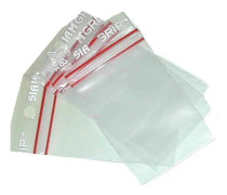 300 st små ziplock påsar 40*60 mm utan skrivfält