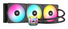 CORSAIR iCUE H170i ELITE CAPELLIX XT - Kylsystem med vätska till processorn - Elementstorlek: 420 mm - (för: LGA1700, LGA1200, LGA1150, LGA1151, LGA1