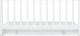 GEUTHER Sweet Dream 140 cm fällbar sängskena i solid bok - vit färg