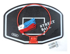 Kimet Basketboll Backboard Liten Streetboll Vit