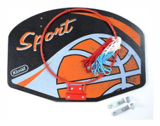 Kimet basketbollstavla liten orange boll