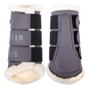 QHP Equestrian Dream Horse Boots - järngrå - XL