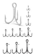 TRIPLE SEA HOOK VMC O'SHAUGNESSY 9626 (100 - N°6 - Permasteel)