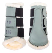 QHP Equestrian Dream Horse Boots - dammiga oliv - L