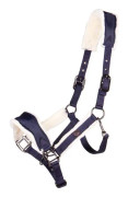 QHP Classy hästgrimma - marinblå - Cob