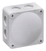 Wiska Combi 308/leer Avgreningsbox (L x B x H) 85 x 85 x 51 mm Grå-vit (RAL 7035) IP66 1 st