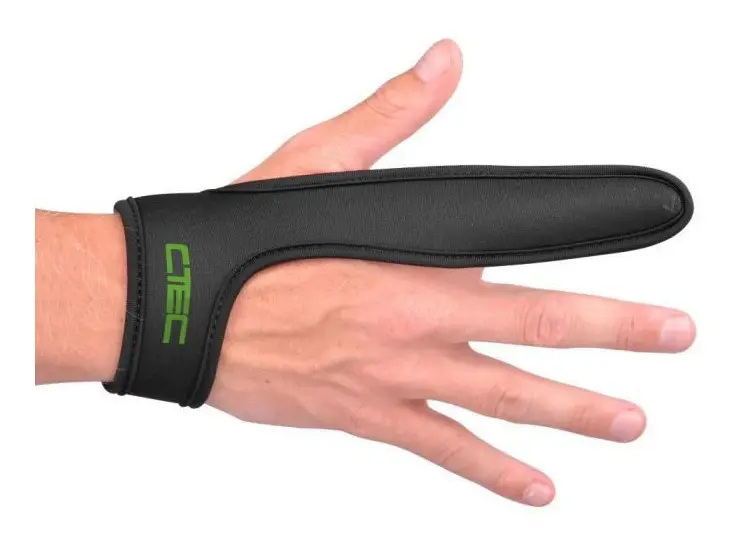 Ctec Casting fingerskydd - svart - L