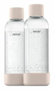 MY SODA 2PB10F-LP - Förpackning med 2 Nude PET och Biocomposite 1L flaskor