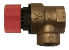 Säkerhetsventil 2,5 bar 1/2'''' mf/mf