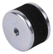 Vibrationsdämpare AD 4030 svart M8 internt