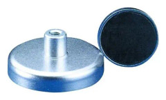 Magnet 3975 Ø25 platt M4 gängad hylsa
