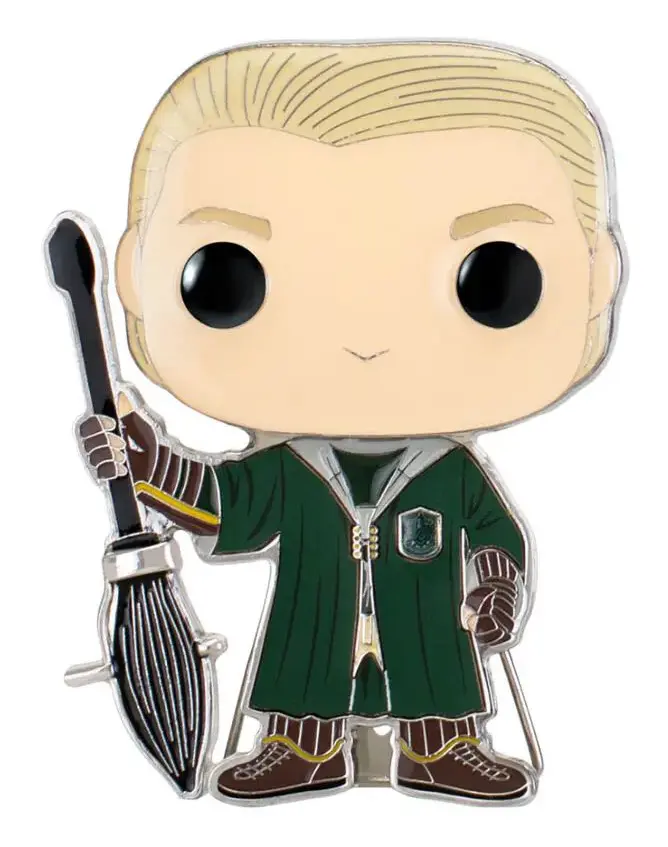 Harry Potter Draco Malfoy Large Enamel POP Pin Emalj Brosch 10cm