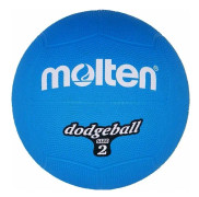Smält gummiboll Smält DB2-B dodgeball storlek 2 blå