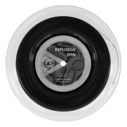 Dunlop Explosive Spin Black 200m rulle - Färg:Grå Spår:125