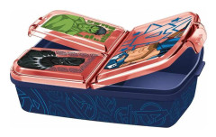 Burk med fack The Avengers 19,5 x 16,5 x 6,7 cm polypropen