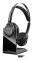 Poly - Plantronics Voyager Focus UC B825-M - Headset - på örat - Bluetooth - trådlös - aktiv brusradering - för Microsoft Lync