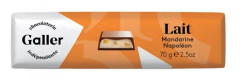 Chokladkaka Galler Lait Mandarine Napoleon, 70 g