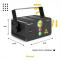 Laser Athena BeamZ Athena batteri disco laser med 2 gobo lasrar och multicolor LED