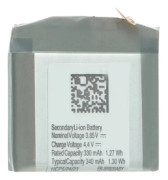340mAh EB-BR820ABY För Samsung Galaxy Watch Active 2 Li-Polymer batteribyte