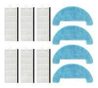 Vakuumersättningstillbehörssats 10 delar iLife A4/A4S/A40, Polaris PVCR 0726W/0826/0926W
