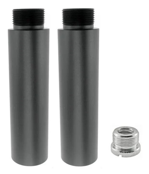 Mikrofonstativ förlängningsrör kamerastativ förlängning 2-pack