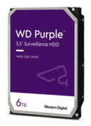 WD Purple WD62PURZ - Hårddisk - 6 TB - intern - 3,5" - SATA 6Gb/s - 5640 rpm - buffert: 128 MB