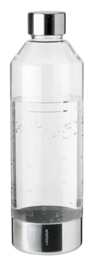Stelton - Brus carbonating bottle steel
