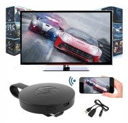 WiFi Wireless Display Dongle för HDMI Adapter Portable TV Receiver Airplay Mirroring Screen från telefon till Big Miracast Support 480P