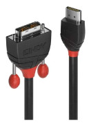 Kabel HDMI till DVI LINDY 36271 Svart 1 m