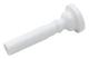 Trumpet Mouthpiece för Student Cavalry Musical Instrument Tillbehör Vit