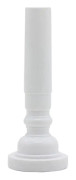 Trumpet Mouthpiece för Student Cavalry Musical Instrument Tillbehör Vit